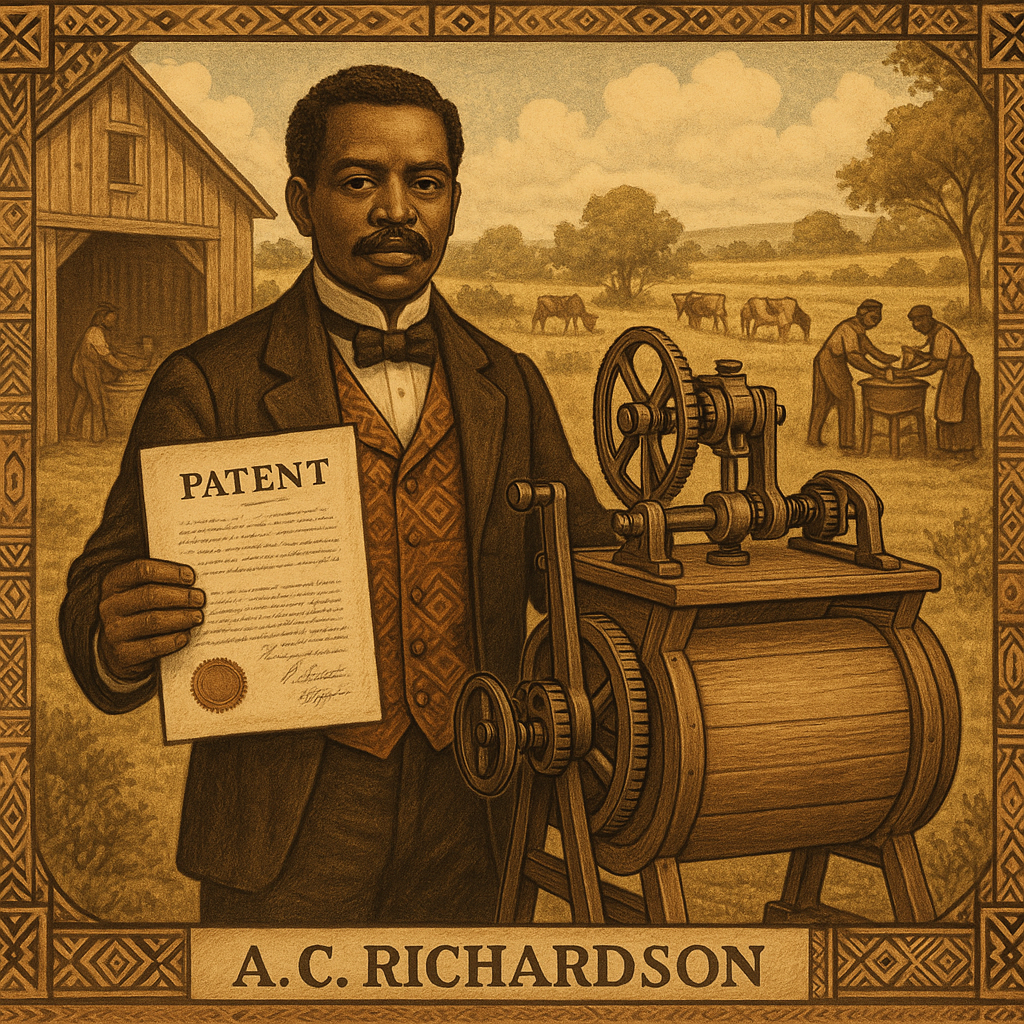 A.C. Richardson and the Overlooked 1891 Churn Patent: A Black Inventor’s Contribution to Dairy Technology