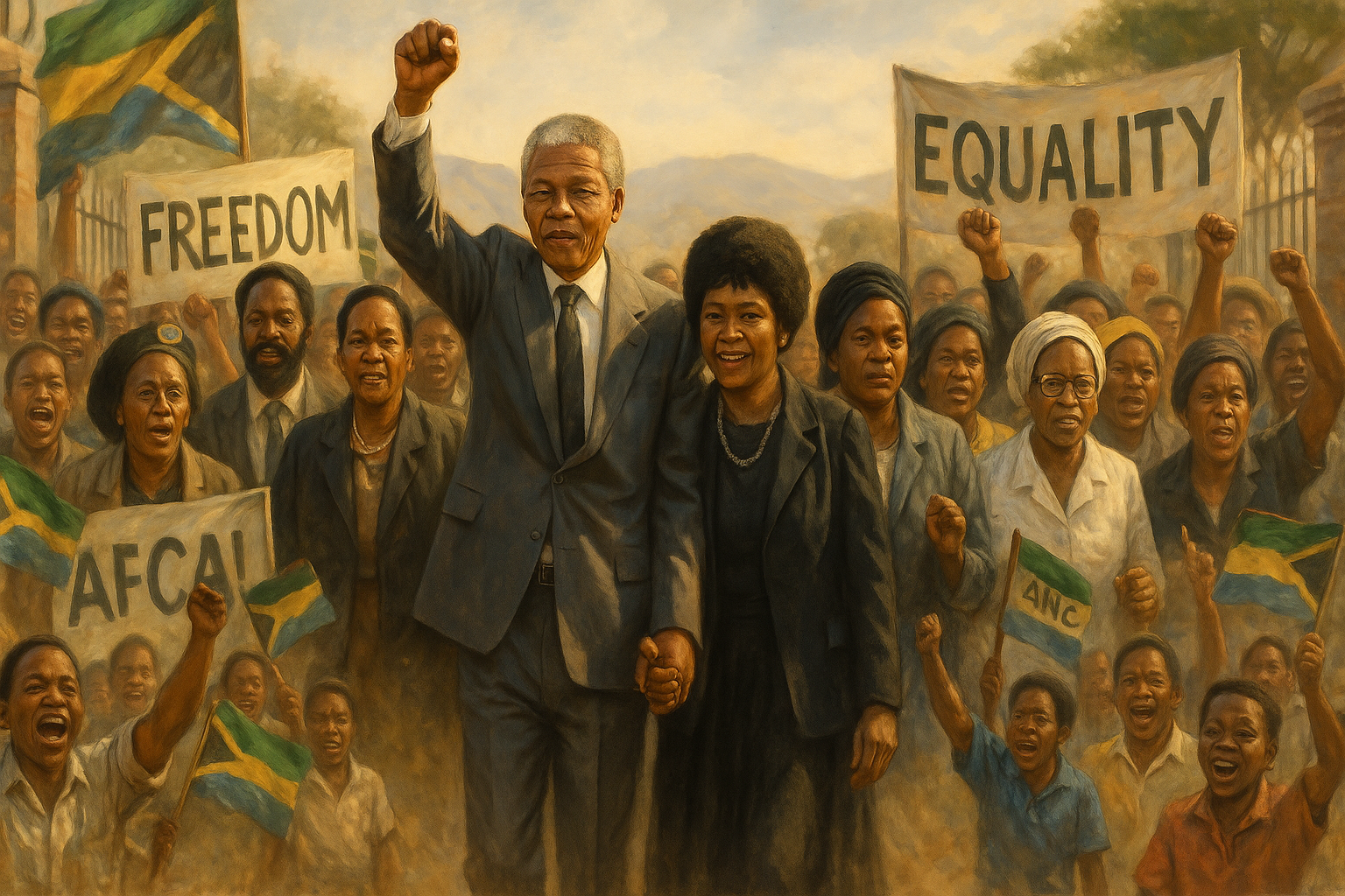 The Overlooked Role of Black Women in Nelson Mandela's Release from Prison